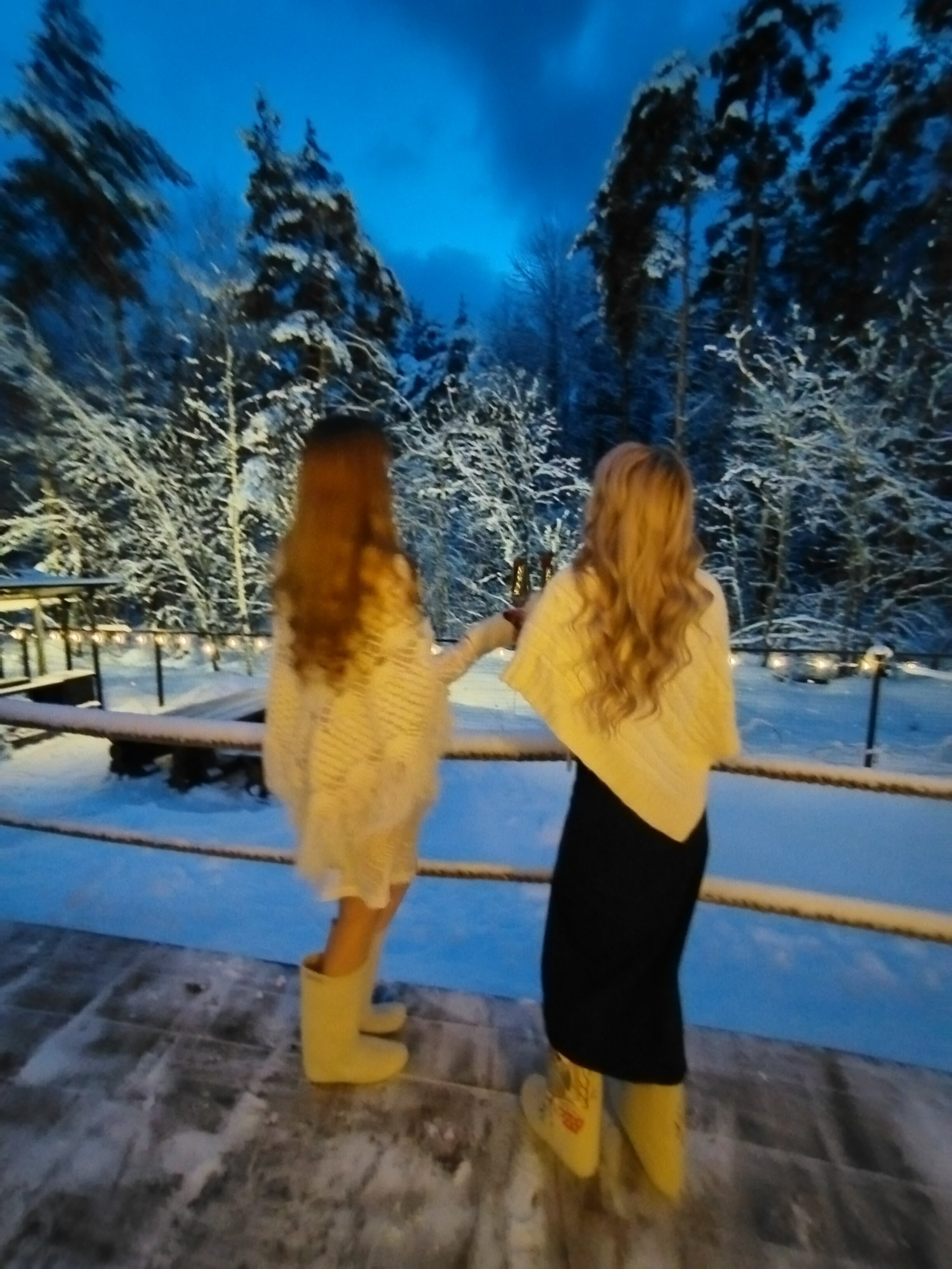 Фото А в лесу