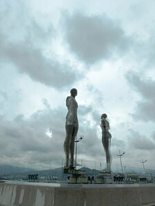 Али и Нино (Автономная Республика Аджария, Батуми, район Дзвели Батуми), жанровая скульптура в Батуми