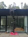 Lestnitsy prosto (Utkina Street, 48с4), escaleras y barandillas de escaleras
