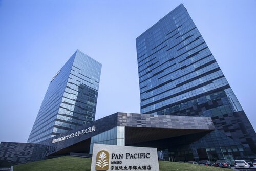 Внешний вид отеля Pan Pacific Serviced Suites Ningbo в Нинбо, фото 1