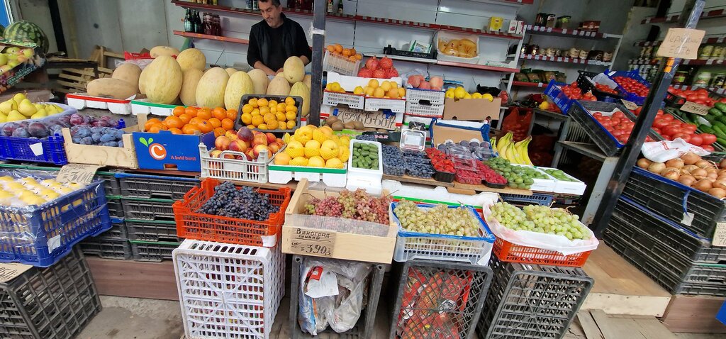 Pazarlar ve çarşılar Nekrasovsky Market, Vladivostok, foto