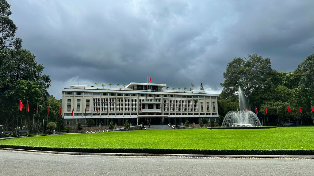 Landmark, attraction Independance Palace, Ho Chi Minh, photo