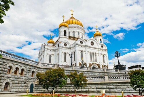 Orthodox church Cathedral of the Christ the Savior, Moscow, photo