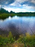 Fishing Kovashi (Leningrad Region, Lomonosovskiy District, Lebyazhenskoye gorodskoye poseleniye, derevnya Kovashi), fisheries, fish farming