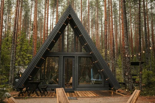 Внешний вид отеля Бёрн в Медвежьегорске, фото 1