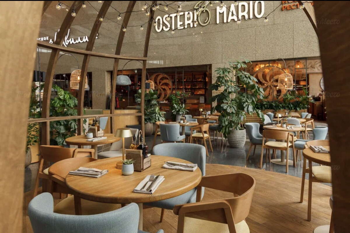 Фото: Osteria Mario, мейрамхана, Москва, площадь Киевского Вокзала, 2 - Яндекс К