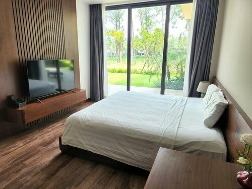 Гостиница Flamingo Dai Lai Resort Vila Tu Nhan BBQ в Виньйене
