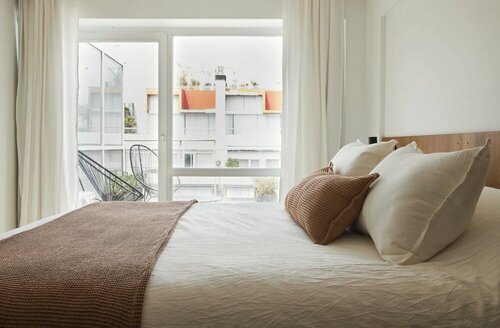 Гостиница Spacious studio with balcony terrace I в Буэнос-Айресе