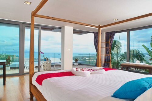 Гостиница 5 Bedroom Sea View Villa Blue SDV080D-By Samui Dream Villas в Самуи