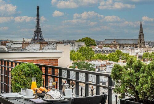 Гостиница Hotel Pont Royal в Париже