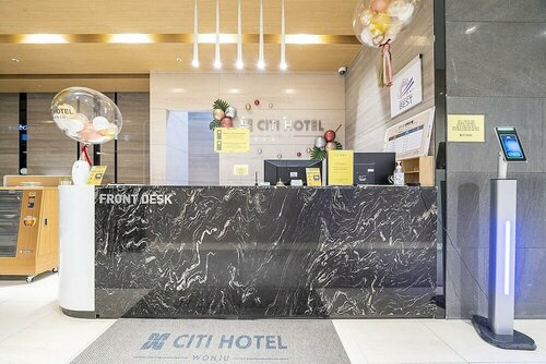 Гостиница Wonju Citi Hotel в Вонджу