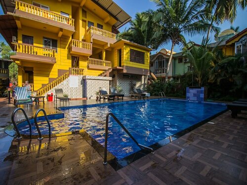 Гостиница Oyo 12480 Home Studio With Pool Aguada Fort