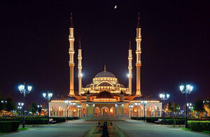 Central Mosque Heart of Chechnya Named After Akhmat Kadyrov (Grozny, Khuseyna Isaeva Avenue, 90), mosque