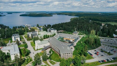 Внешний вид отеля Holiday Club Saimaa Apartments в Лаппеэнранте, фото 1