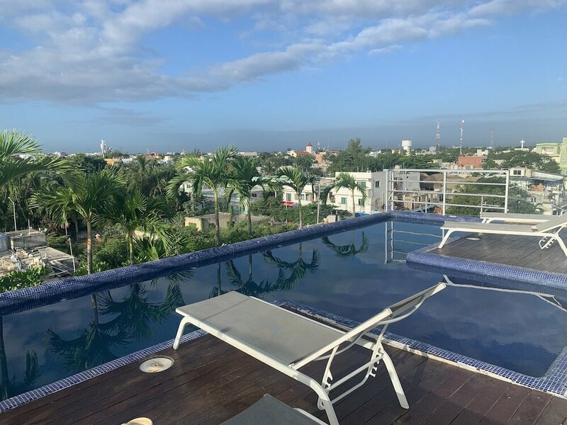 Гостиница Polo 88 Apartamentos a pasos del Mar в Плая-дель-Кармен