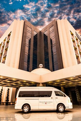 Внешний вид отеля Hotel Pueblo Amigo Plaza & Casino в Тихуане, фото 5
