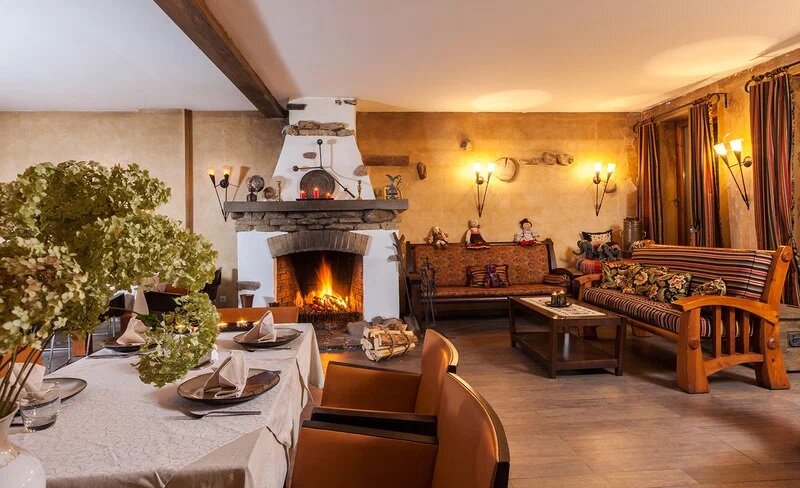 Фото Три камина