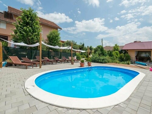 Гостиница Apartment San - with pool; A5 Rakovica, Lika and Gorski kotar в Карловацкой жупании