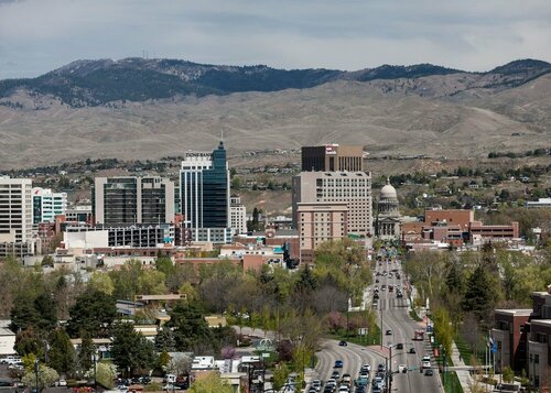 Гостиница Hampton Inn & Suites Boise-Downtown в Бойсе