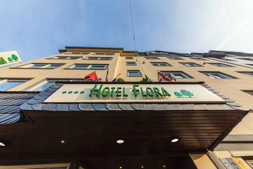 Гостиница Hotel Flora Düsseldorf в Дюссельдорфе