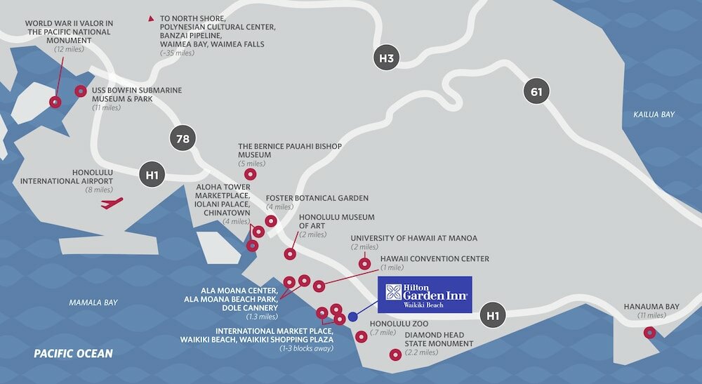 Фото Hilton Garden Inn Waikiki Beach