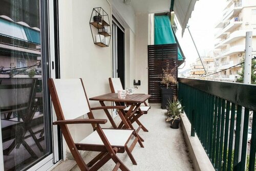 Гостиница Brand new apt in Zografou