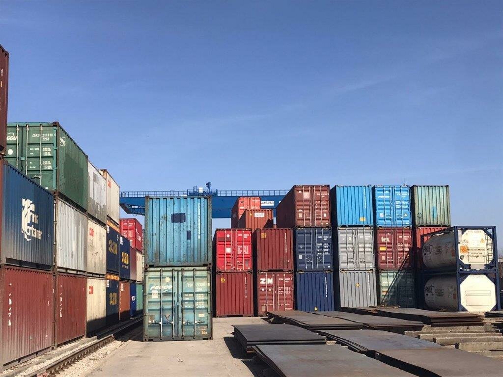 خدمات المستودعات Cargo Terminal Bezymjanka, Russian Railways ، سامارا، صورة