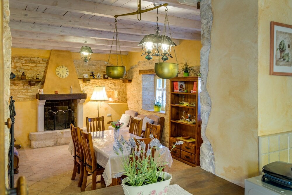 Фото Especially charm stone house with a pool