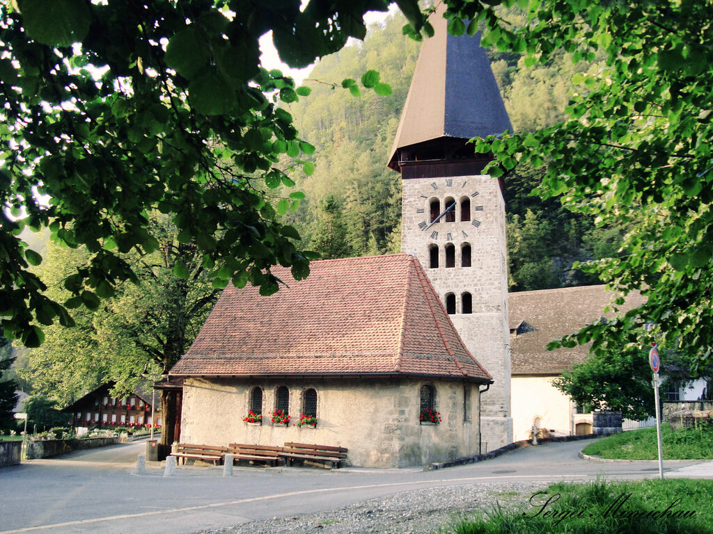 Protestant church Церковь Святого Михаила, Meiringen, photo