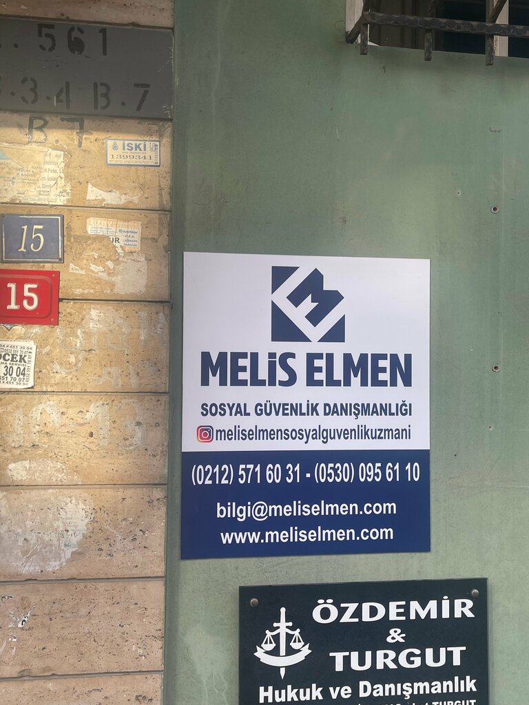 Danışmanlık hizmetleri Melis Elmen Sosyal Güvenlik Danışmanlığı, Bakırköy, foto