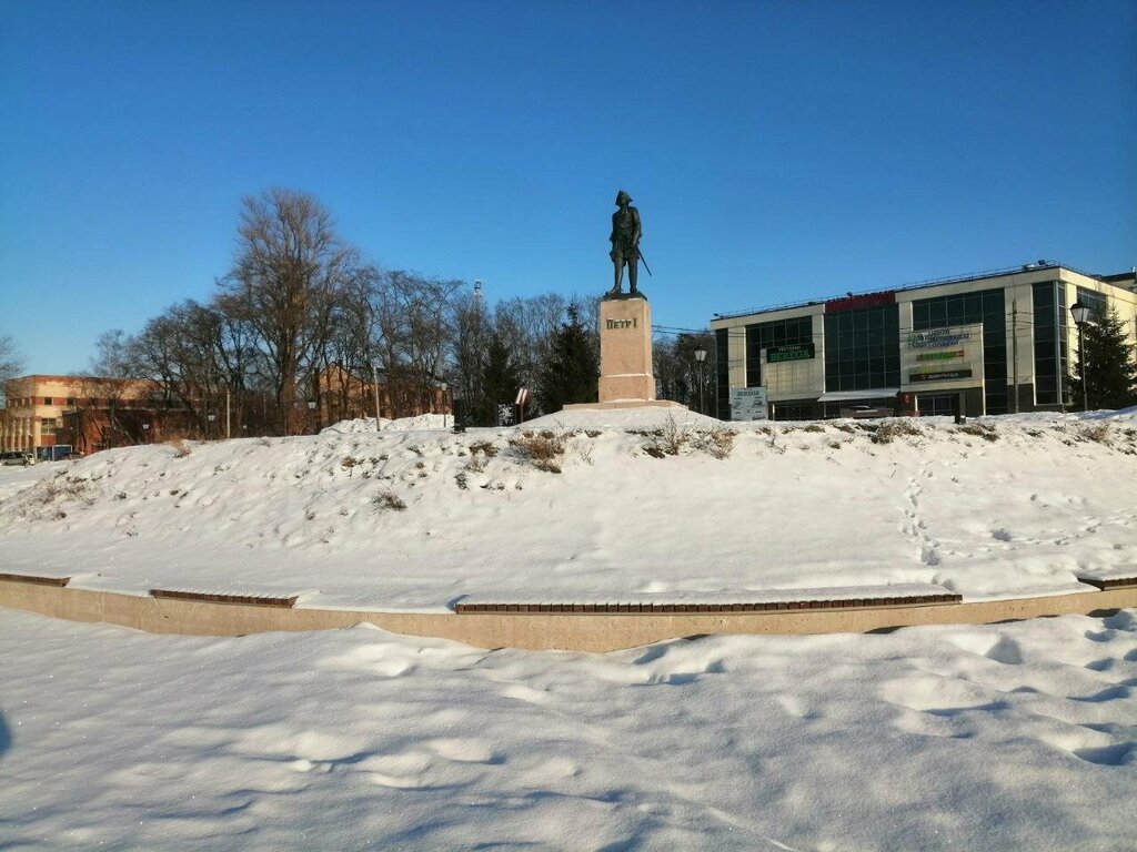 Памятник, мемориал Пётр I, Шлиссельбург, фото