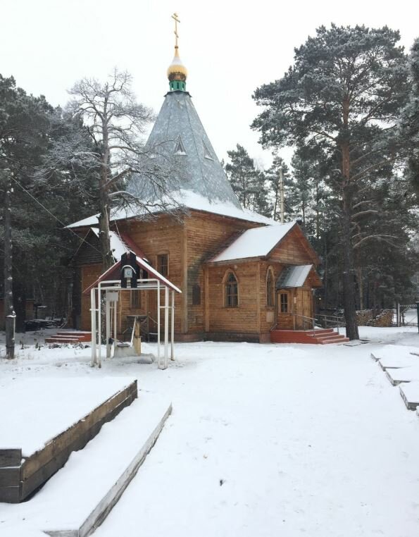 Orthodox church Georgiya Pobedonostsa pri Kurganskom pogranichnom institute Church, Kurgan Oblast, photo