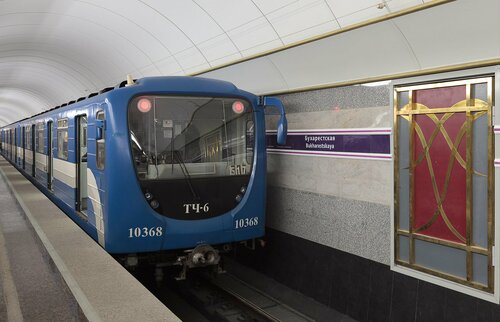 Metro Bukharestskaya (Saint Petersburg, Bukharestskaya Street, 30), metro station