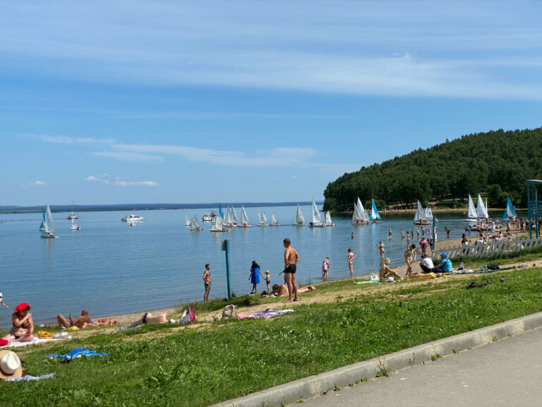 Beach Yakobi, Irkutsk, photo