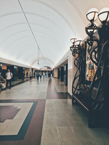 Станция метро Трубная, Москва, фото