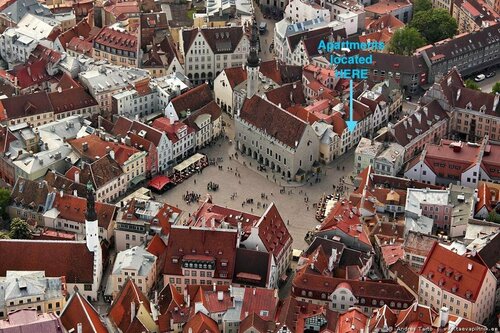 Апартаменты Tallinn City Apartments на Ратушной площади в Таллине