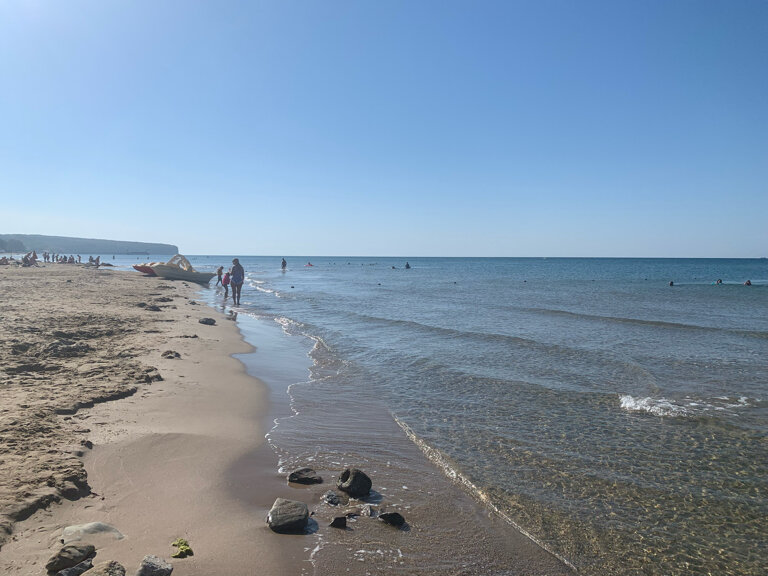 Фото Синее море