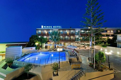 Внешний вид отеля Minos в Ретимноне, фото 3