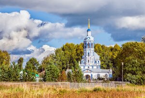 Церковь Спаса Нерукотворного Образа в Спас-Талице (ул. Свободы, 17, село Спас-Талица), православный храм в Кировской области