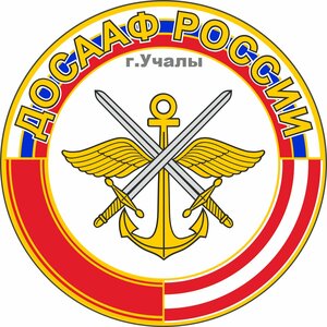 Логотип автошколы «ПОУ Учалинская автомобильная школа ДОСААФ России»