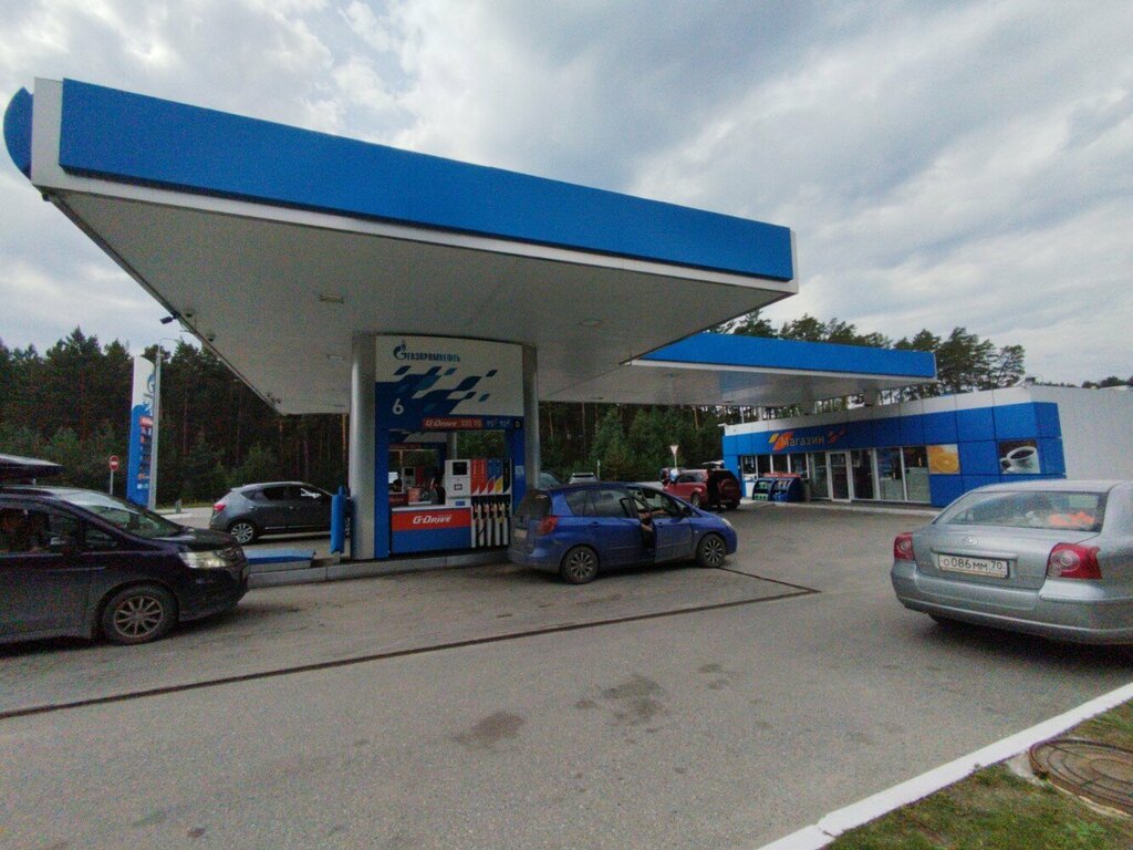 Gas station Gazpromneft, Tomsk District, photo