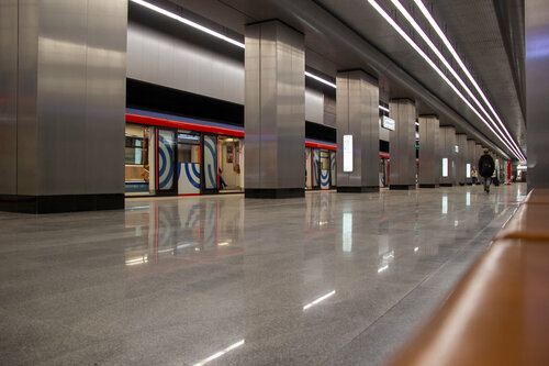 metro Narodnoe Opolchenie (Moscow, Marshala Zhukova Avenue), metro station