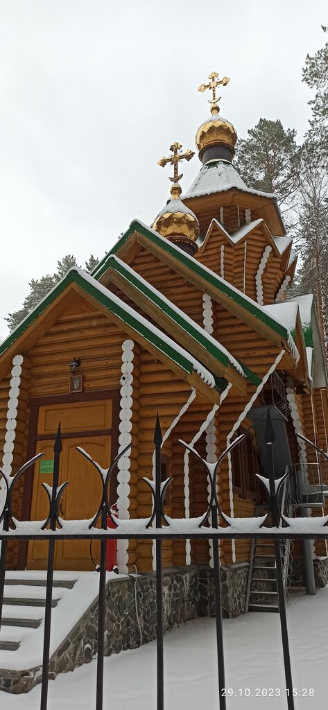 Orthodox church Tserkov Iova Mnogostradalnogo V monastyre Tsarstvennykh Strastoterptsev V Ganinoy Yame, Sverdlovsk Oblast, photo