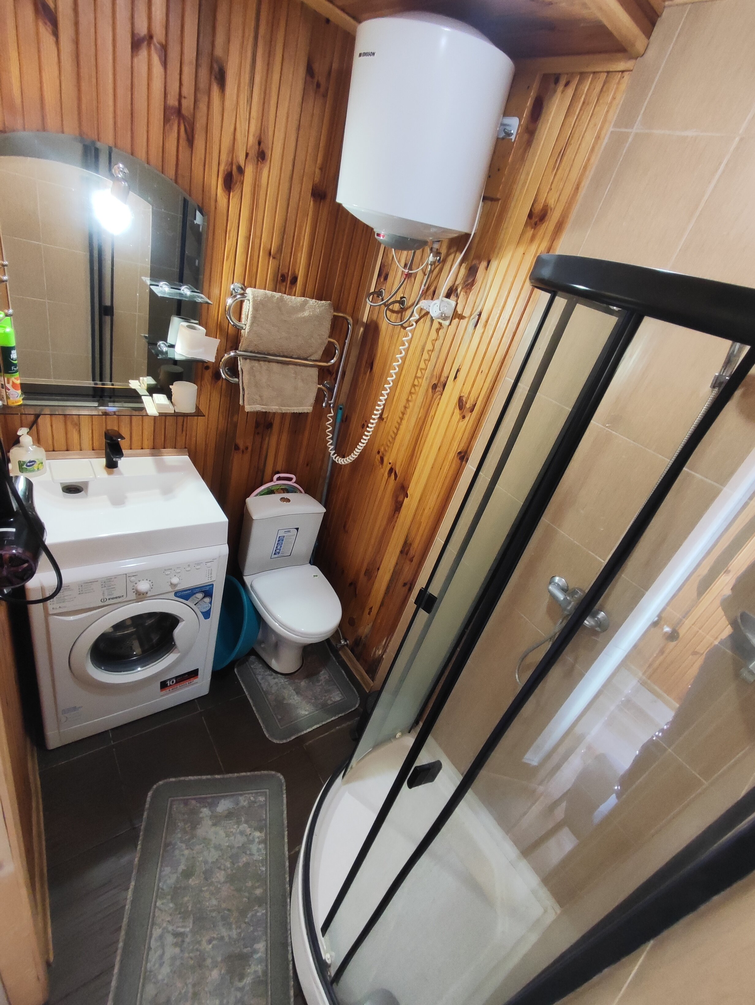 Фото Панорамный сруб