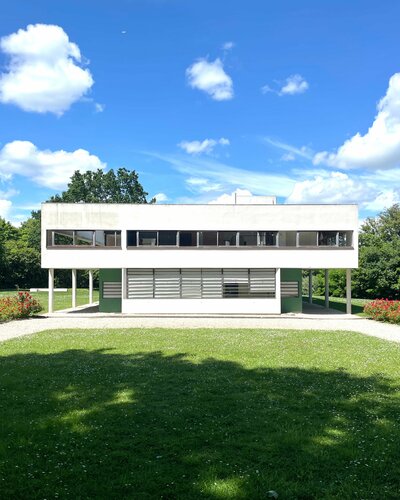 Landmark, attraction Villa Savoye, Poissy, photo