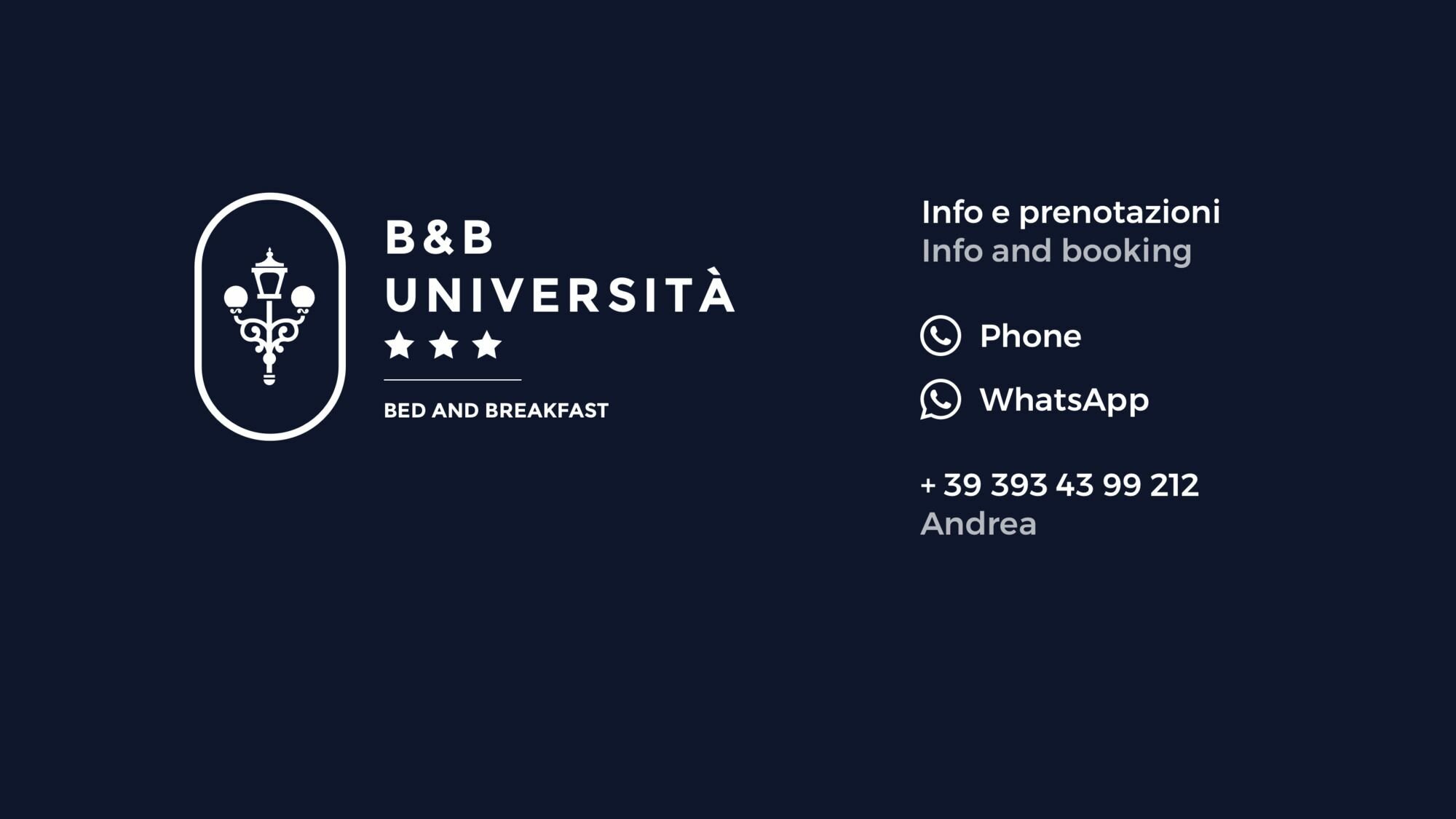 Фото Bed and Breakfast Università