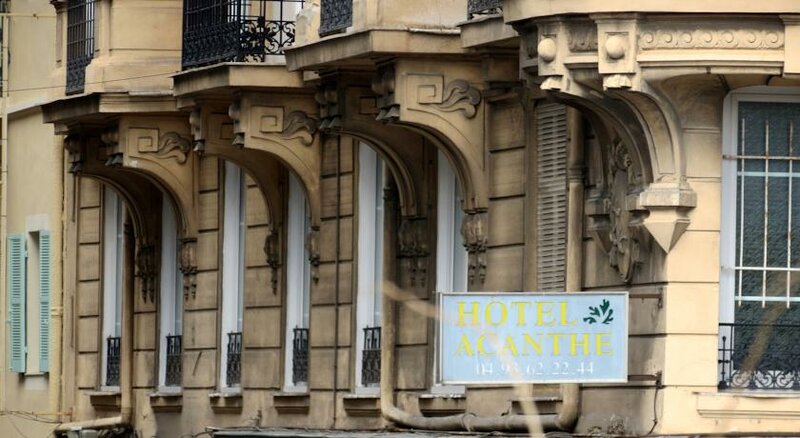 Гостиница Hôtel Acanthe в Ницце