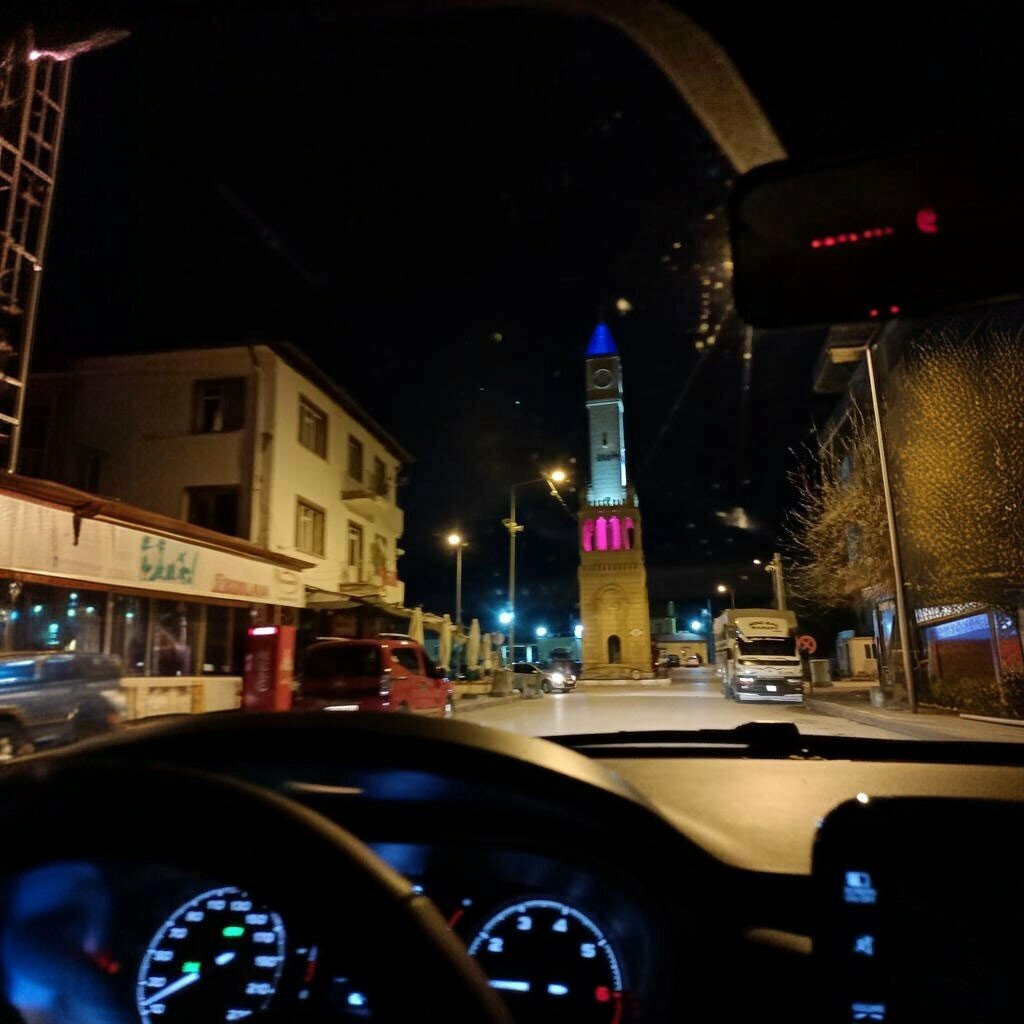 Landmark, attraction Clock Tower, Yerkoy, photo