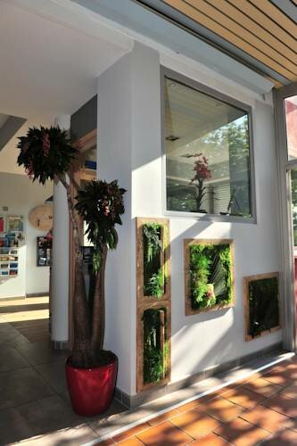 Гостиница Hotel Les Flots Bleus в Сене-Рафаэле