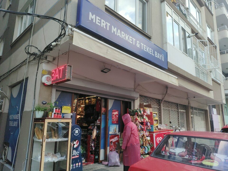 Grocery Mert market and tekel, Izmir, photo